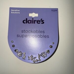 NEVER WORN earrings from Claire’s!!